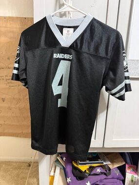 NFL Vintage Oakland Raiders Jersey Youth Large (12/14) LIKE NEW